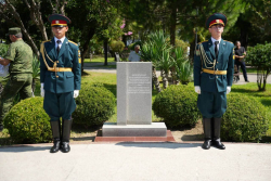 В ПАРКЕ СЛАВЫ БУДЕТ УСТАНОВЛЕН ПАМЯТНИК ДОБРОВОЛЬЦАМ, ПОГИБШИМ ЗА СВОБОДУ АБХАЗИИ
