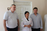 РОССИЙСКИЕ ВРАЧИ ПРОВОДЯТ ПРИЕМ ПАЦИЕНТОВ В ЦРБ ГАЛСКОГО РАЙОНА