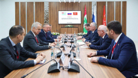 СОСТОЯЛАСЬ  ВСТРЕЧА БАДРЫ ГУНБА И АЛЕКСАНДРА БЕГЛОВА