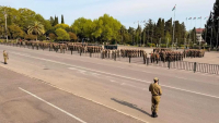 ВОЕННОСЛУЖАЩИЕ МИНОБОРОНЫ ГОТОВЯТСЯ К ПАРАДУ ПОБЕДЫ В ВЕЛИКОЙ ОТЕЧЕСТВЕННОЙ ВОЙНЕ