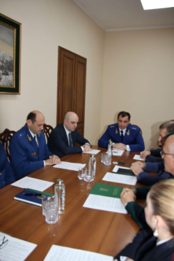 КООРДИНАЦИОННОЕ СОВЕЩАНИЕ РУКОВОДИТЕЛЕЙ ПРАВООХРАНИТЕЛЬНЫХ ОРГАНОВ АБХАЗИИ