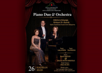 КОНЦЕРТ &laquo;PIANO DUO &amp; ORCHESTRA&raquo; В СТАМБУЛЕ