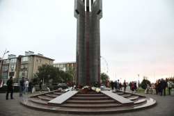 В ГАГРЕ ОТМЕТИЛИ 33-Ю ГОДОВЩИНУ ОСВОБОЖДЕНИЯ ГАГРСКОГО РАЙОНА
