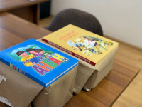 ДЕТСКИЕ КНИГИ НА АБХАЗСКОМ ЯЗЫКЕ ПЕРЕДАЛИ ПРОЕКТУ &laquo;ДЕТСКИЕ КОМНАТЫ В ПОЛИКЛИНИКАХ&raquo;