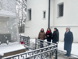 МИНИСТР ПРОСВЕЩЕНИЯ АБХАЗИИ ПОБЫВАЛА НА ЭКСКУРСИИ В ПУШКИНСКОМ ЗАПОВЕДНИКЕ