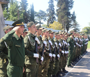 В АБХАЗИИ ЗАВЕРШИЛСЯ ВЕСЕННИЙ ПРИЗЫВ НА ВОЕННУЮ СЛУЖБУ