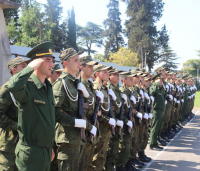 В АБХАЗИИ ЗАВЕРШИЛСЯ ВЕСЕННИЙ ПРИЗЫВ НА ВОЕННУЮ СЛУЖБУ