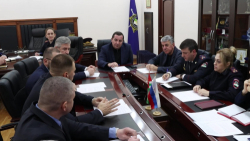 РОБЕРТ КИУТ ПРИНЯЛ ДЕЛЕГАЦИЮ МВД РОССИИ