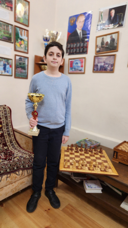 БАГАТЕЛИЯ НЕСТОР &ndash; ЧЕМПИОН АБХАЗИИ ПО ШАХМАТАМ 2023