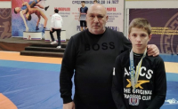 САНДРО ЖИБА ЗАВОЕВАЛ СЕРЕБРО НА ПЕРВЕНСТВЕ ПО ВОЛЬНОЙ БОРЬБЕ