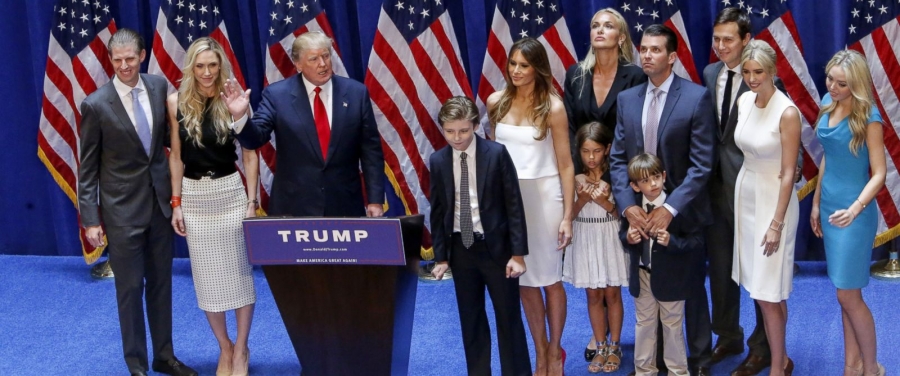 Семья Трампа Фото