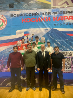 ПЯТЕРО СПОРТСМЕНОВ СУХУМСКОЙ КОМАНДЫ СТАЛИ ПОБЕДИТЕЛЯМИ И ПРИЗЕРАМИ ЧЕМПИОНАТА КОСИКИ КАРАТЭ